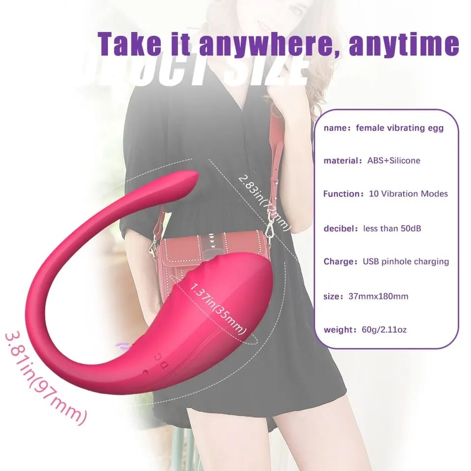 VIBRADOR VAGINAL CONTROLADO POR APP