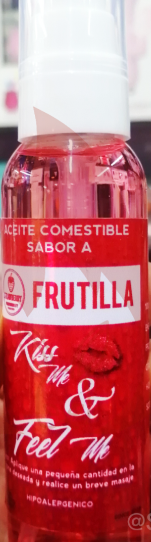 LUBRICANTE SENSACION CALOR FRUTILLA