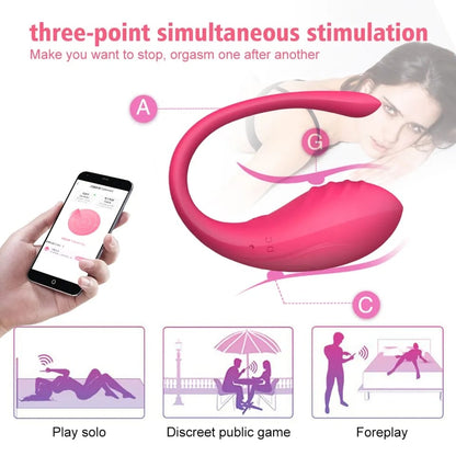 VIBRADOR VAGINAL CONTROLADO POR APP